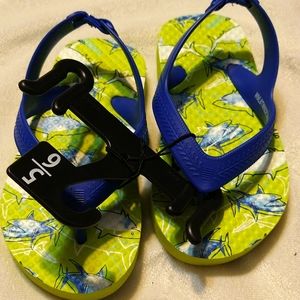 Wonder Boy  Shark Boys Sandals 5/6